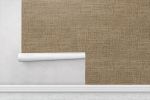 Burlap — Rustic Farmhouse Luxury Wallpaper Mural | Wall Treatments by ELLE WALLS
