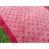Vintage Turkish Soft Wool Floral Tulu Rug 3'10" X 5'11" | Area Rug in Rugs by Vintage Pillows Store. Item made of cotton & fiber