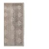 Vintage Midcentury Karapinar Floral Brown Wool Rug | Runner Rug in Rugs by Vintage Pillows Store. Item composed of fabric & fiber