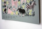 ABC Animal Alphabet Poster | Prints by Leah Duncan. Item made of paper works with mid century modern & contemporary style