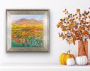 California Flower Field | Oil And Acrylic Painting in Paintings by Checa Art. Item made of canvas