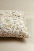 White Spring Block Print Pillow | Pillows by Ninéh