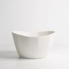 Medium Porcelain Nesting Bowl | Serving Bowl in Serveware by The Bright Angle. Item composed of ceramic