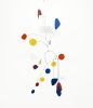 Large Mobile Hudsons Bay 1 Mobile - Primary Colors Mid | Wall Sculpture in Wall Hangings by Skysetter Designs. Item composed of metal compatible with mid century modern style