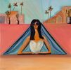 A Spa Day - 18"x18" | Oil And Acrylic Painting in Paintings by Amy Straley