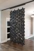 Facet hanging room divider 136 x 236cm with sliding solution | Decorative Objects by Bloomming, Bas van Leeuwen & Mireille Meijs. Item composed of synthetic