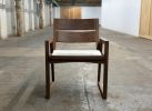 Minimalist Hardwood Lounge Chair: Modern Accent Armchair, Handmade in USA | Chairs by Marco Bogazzi