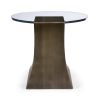 Hepburn Lamp Table | Side Table in Tables by Greg Sheres. Item made of wood with steel