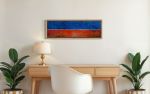 ORIGINS | 100x30 | Oil And Acrylic Painting in Paintings by Lara Spadetto Art