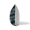 Lei in Aqua 12x24 Lumbar Pillow Cover | Pillows by Brandy Gibbs-Riley