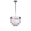 Alan Mizrahi AM0418 Round Crystal Baguette | Chandeliers by Alan Mizrahi Lighting Design
