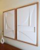 No. 13 Set of Two Plaster Wall Reliefs | Wall Sculpture in Wall Hangings by Joseph Aurelius
