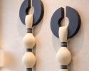 Anthracite Macrame Wall Hanging 35 Inch, Large Boho Wall Decor, Minimalist Fiber Art Tapestry, Modern Home Decor, Housewarming Gift | Wall Hangings by İnanç Yılmaz