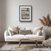 Deception - Original Charcoal Drawing - Geometric Op Art | Drawings by Eman's Gallery