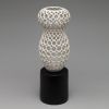 Cosette Pierced Tabletop Sculpture, Femme Collection | Vase in Vases & Vessels by Lynne Meade. Item made of stoneware