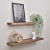 Custom Floating Shelves, Kitchen Shelves, Bathroom Shelves | Ledge in Storage by Picwoodwork. Item composed of wood