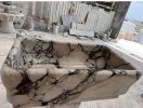 Hand-Carved Marble Bathtub – Sculptural Freestanding Tub | Custom Sizes | Optional Matching Floor & Wall Marble | Water Fixtures by AEGEAN MARBLE ARTISAN ATELIER