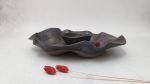 Black Ceramic Seder Plate Set for Passover | Platter in Serveware by YomYom