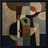 Presence silencieuse - peinture geometrique | Decorative Objects by Sophie DUMONT.