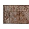 Distressed Turkish Sparta Ryg Runner with Floral Border | Runner Rug in Rugs by Vintage Pillows Store. Item composed of cotton