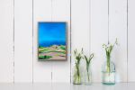 Neon Dunes (Vertical) | Prints by Neon Dunes by Lily Keller. Item made of canvas & paper