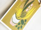 Planty Print | Prints by Leah Duncan. Item composed of paper in mid century modern or contemporary style