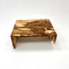 Waterfall Table - Custom Live Edge Coffee Table - Live Edge | Tables by TigerWoodAtelier. Item made of wood works with minimalism & contemporary style