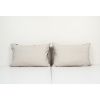Pair Silk Ikat Velvet Pillow, Set of Two Silk Ikat Lumbar | Sham in Linens & Bedding by Vintage Pillows Store. Item made of cotton with fiber