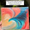 The Guardian of Banzai Pipeline Giclee Paper Print | Prints by Monika Kupiec Abstract Art. Item composed of paper