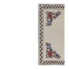 Handwoven Needlepoint Floral Pattern Kilim Rug Turkish | Area Rug in Rugs by Vintage Pillows Store. Item made of wool & fiber