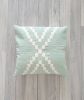 Sage Maria Handwoven Cotton Decorative Throw Pillow Cover | Cushion in Pillows by Mumo Toronto