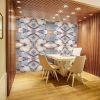 Kaleidoscope | Wallpaper in Wall Treatments by Wallcovetings by Brenda Houston. Item composed of fabric & paper