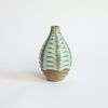 Basalt in Coral Green | Vase in Vases & Vessels by by Alejandra Design. Item made of ceramic