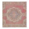 Vintage Pale Turkish Oushak Rug - Designer Carpet | Area Rug in Rugs by Vintage Pillows Store. Item composed of fiber