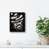 "Rough purity in black and white" | Oil And Acrylic Painting in Paintings by Natasha Kanevski. Item composed of canvas in minimalism or contemporary style