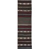 Early 20th Century Gabbeh Stair Kilim Runner with Horizontal | Runner Rug in Rugs by Vintage Pillows Store. Item made of wool & fiber