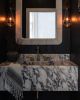 Modern -Minimalist Design Calacatta Viola Marble Sink :A Unique Work of Art for Your Bathroom | Water Fixtures by AYMARBLEDESIGN LLC