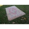 Handknotted Traditional Konya Taspinar Rug with Rich Border | Area Rug in Rugs by Vintage Pillows Store. Item made of cotton