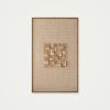 Inlay - Architectural Wood Mosaic | Tapestry in Wall Hangings by Lale Studio & Shop. Item composed of oak wood & wool compatible with minimalism and contemporary style