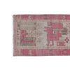 1960s Distressed Human Pictorial Kurdish Runner Rug | Area Rug in Rugs by Vintage Pillows Store