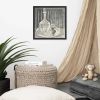 Framed Paper Print - Crystal Memory - Monochrome Still Life | Work by Eman's Gallery