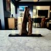 Rustic Driftwood Art Sculpture "Astute" | Sculptures by Sculptured By Nature  By John Walker. Item composed of wood in minimalism style