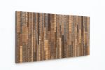 City Layers 48"x24" | Wall Sculpture in Wall Hangings by Craig Forget. Item composed of wood in mid century modern or contemporary style