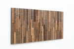 “Lost in the Forest” — Reclaimed Wood Wall Sculpture 48"x24" | Wall Hangings by Craig Forget. Item composed of wood in mid century modern or contemporary style