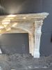 Handmade Calacatta Gold Marble Fireplace Surround – French Style Mantel, Customizable | Fireplaces by AEGEAN MARBLE ARTISAN ATELIER