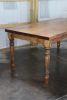 Classic Farmhouse Dining Table with Thick Top (in stock) | Tables by Hazel Oak Farms. Item made of wood