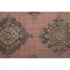 Distressed Extra Long Turkish Runner Rug - Vintage Oushak | Rugs by Vintage Pillows Store. Item made of cotton with fiber