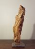 Driftwood Sculpture "Formidable" with Marble Base | Sculptures by Sculptured By Nature  By John Walker. Item composed of wood in minimalism style