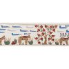 Suzani Horse Pictorial Tribal Tapestry - Uzbek Table Cloth - | Tablecloth in Linens & Bedding by Vintage Pillows Store