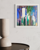 Last Blocked View (12"x12") | Mixed Media in Paintings by The Art Of Gary Gore